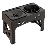 Adjustable Raised Dog Bowl – Anti-Spill Feeder