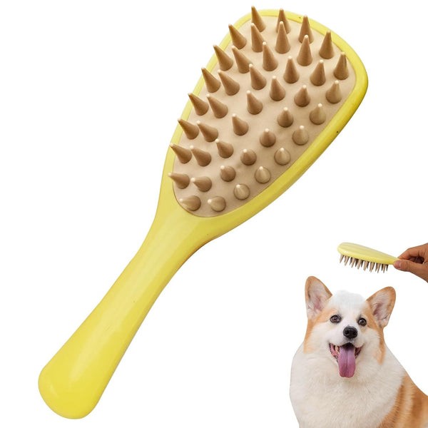 Silicone Pet Bath Brush – Massage & Hair Removal