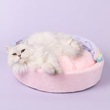 Cozy Covered Cat Bed – Soft & Plush Pet Nest