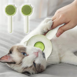 Self-Cleaning Pet Grooming Brush – Hair Removal & Massage