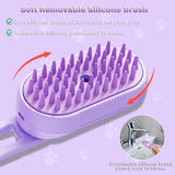 3-in-1 Steam Pet Brush – Shedding, Grooming & Cleaning