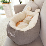 Ultra-Soft Pet Bed – Warm & Cozy Sleeping Nest