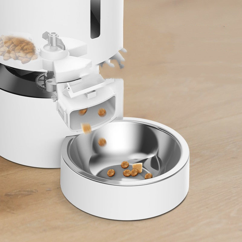 Smart Automatic Pet Feeder – Dual Bowl & Timer Control