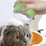 3-in-1 Electric Pet Massage & Steam Brush