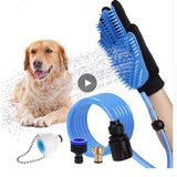 Pet Shower Sprayer Glove – Bath & Massage Tool