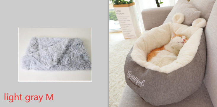 Ultra-Soft Pet Bed – Warm & Cozy Sleeping Nest