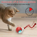 Smart Interactive Cat Ball – Motion-Activated Toy