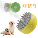 3-in-1 Electric Pet Massage & Steam Brush