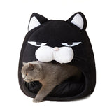 Cozy Cat Cave Bed – Warm & Enclosed Sleeping Nest