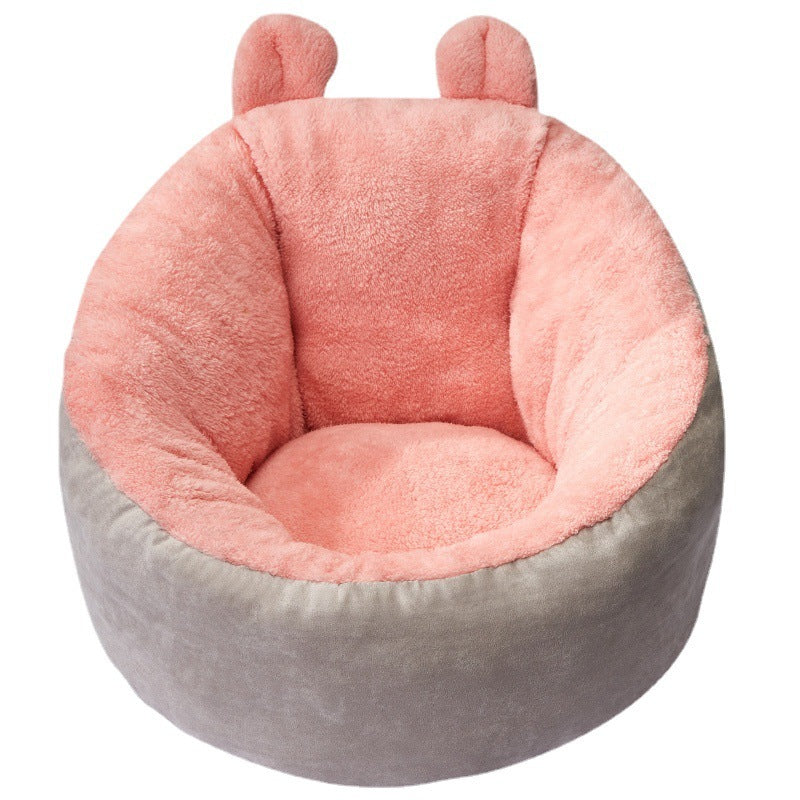 Ultra-Soft Pet Bed – Warm & Cozy Sleeping Nest