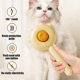 Self-Cleaning Pet Grooming Brush – Hair Removal & Massage