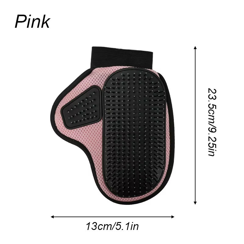 Pet Grooming Glove – Hair Removal & Bath Massage