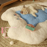 All-Season Plush Cat Bed – Soft & Warm Sleeping Pad