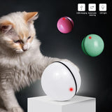 Smart LED Cat Toy – Auto Rolling & USB Rechargeable