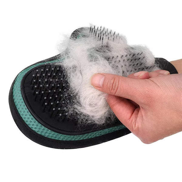 Pet Grooming Glove – Hair Removal & Bath Massage